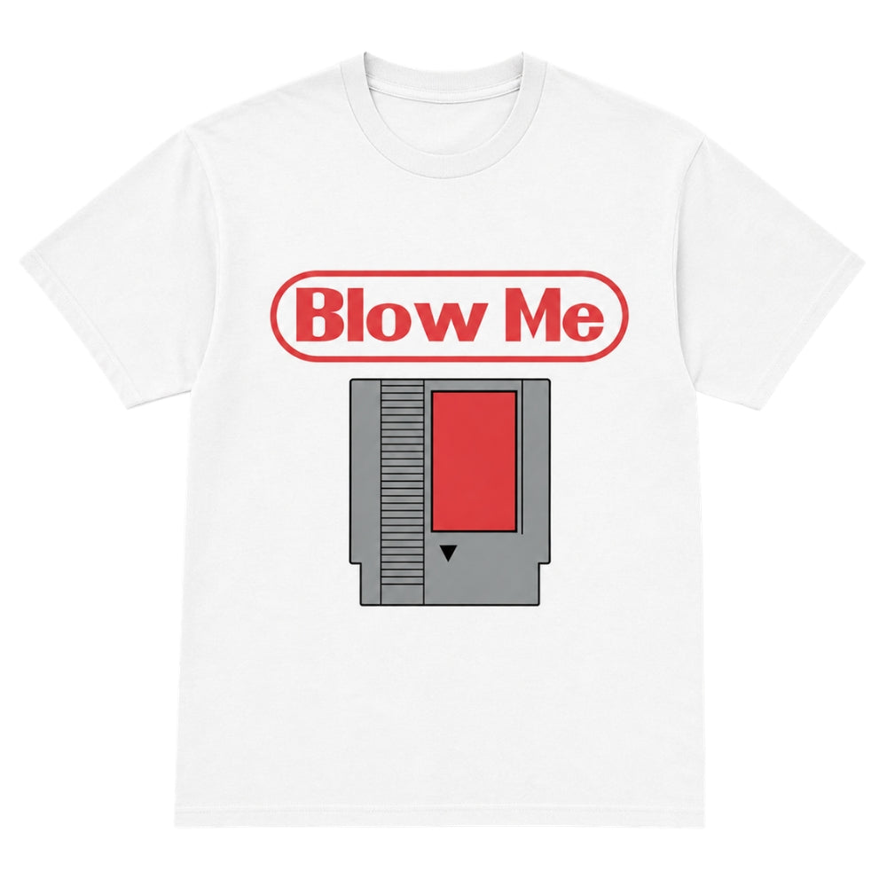 Blow Me – Retro Gaming T-shirt