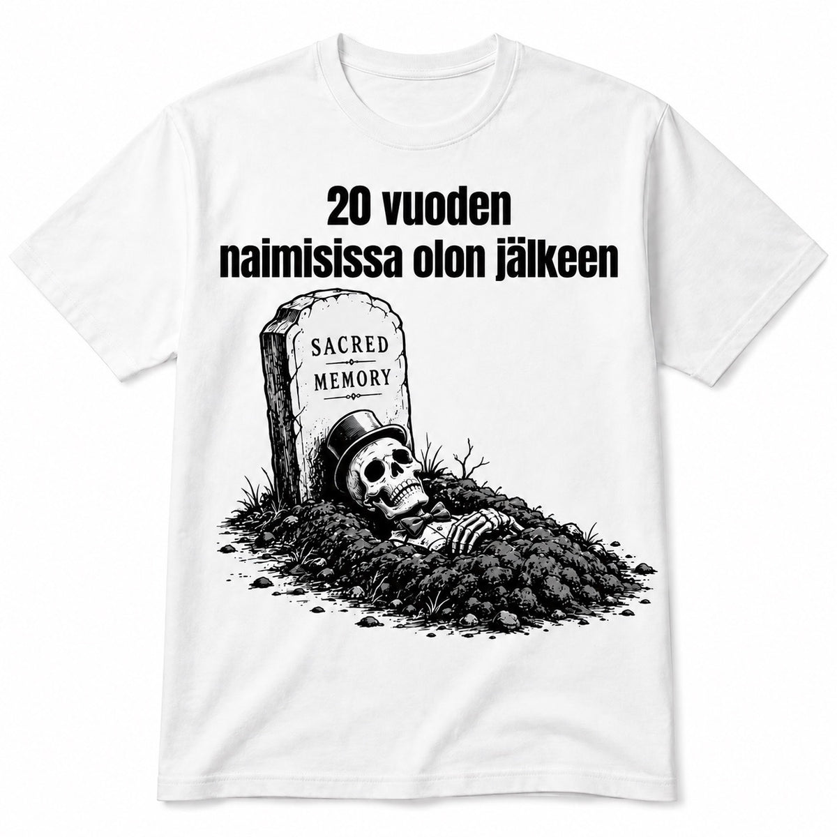20 vuotta naimisissa – Hauska T-paita