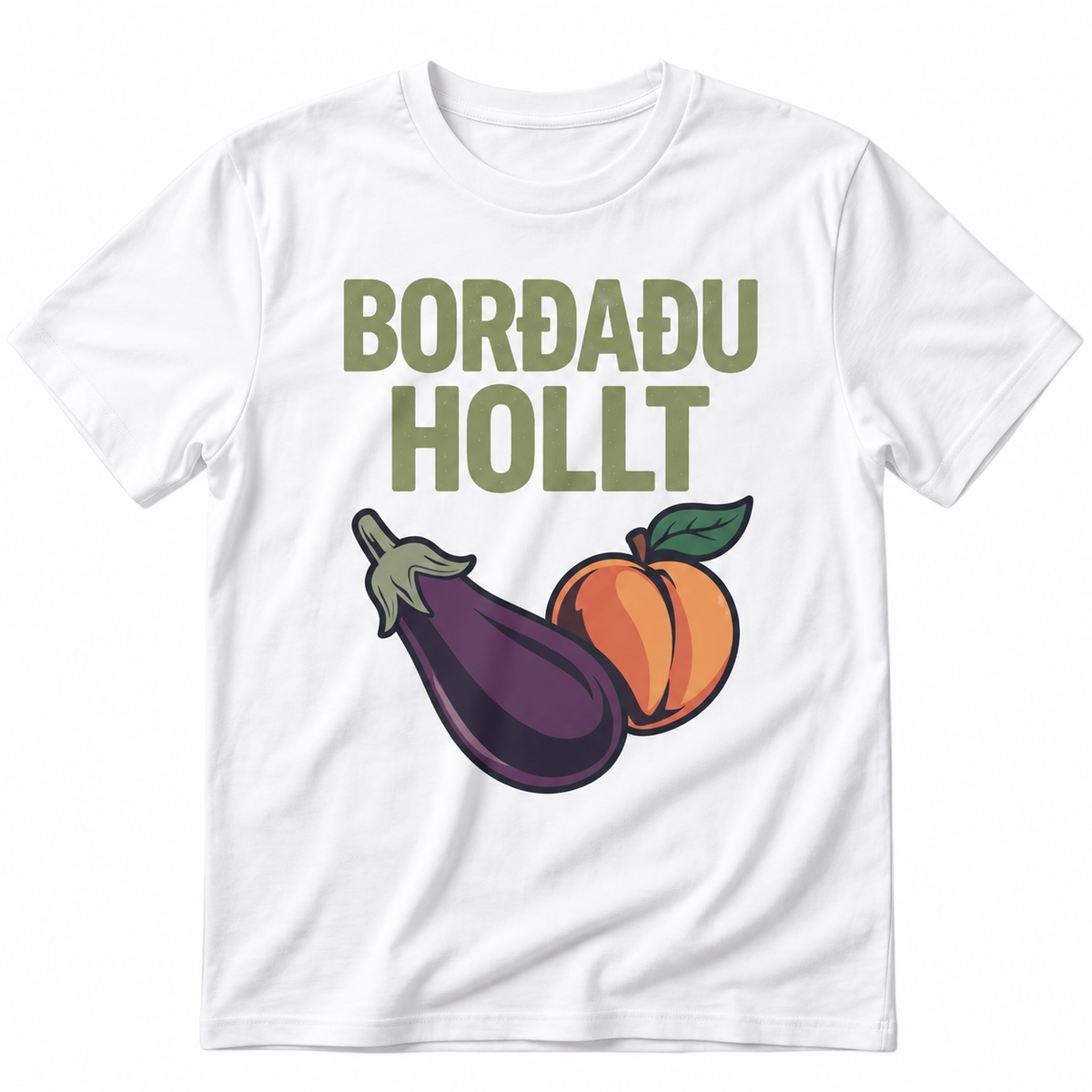 Borðaðu hollt – Djarfur stuttermabolur