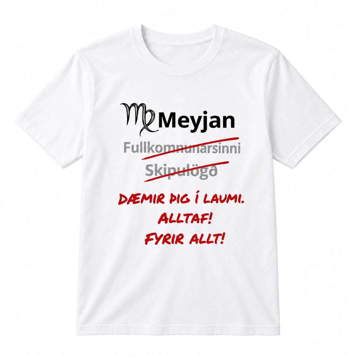 Meyjan stjörnuspárbolur – Dæmir þig í laumi