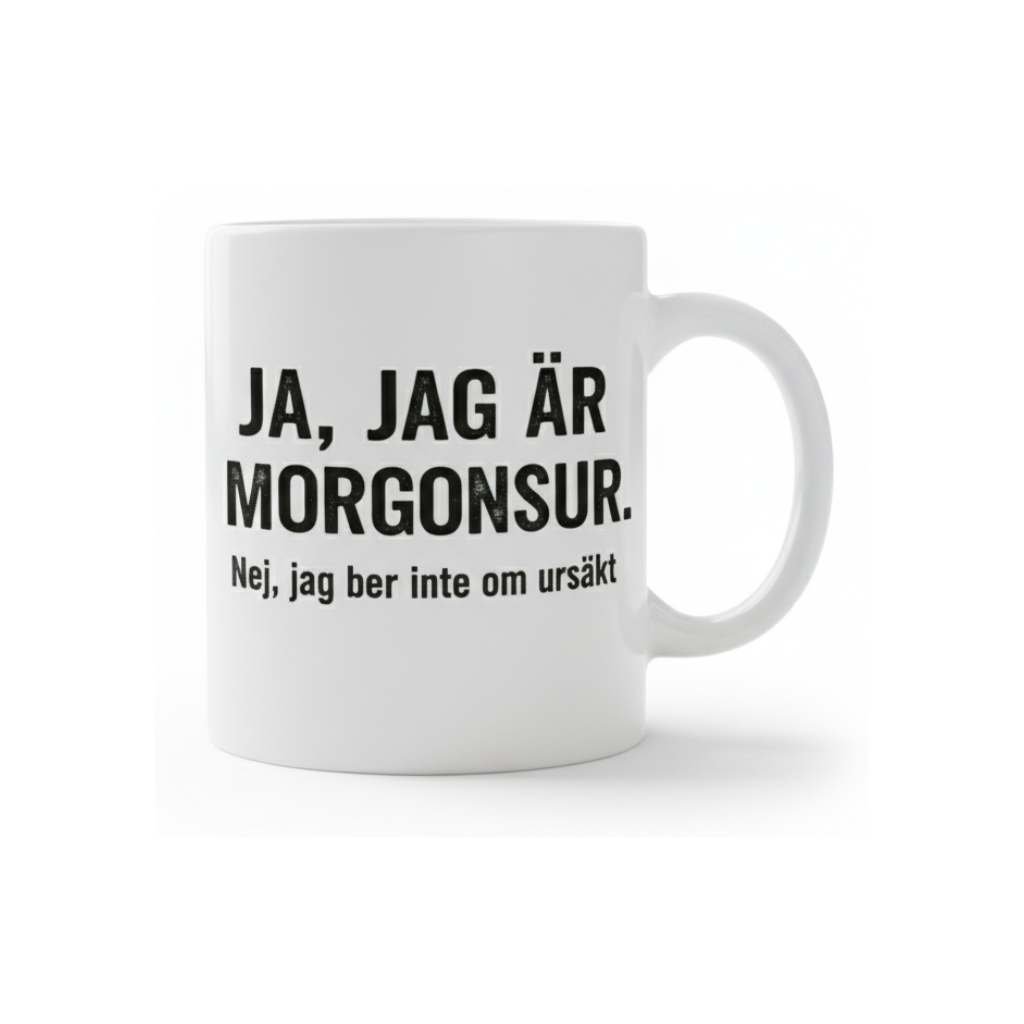 Mugg - Morgonsur