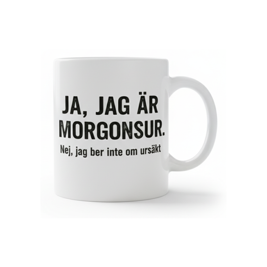 Mugg - Morgonsur