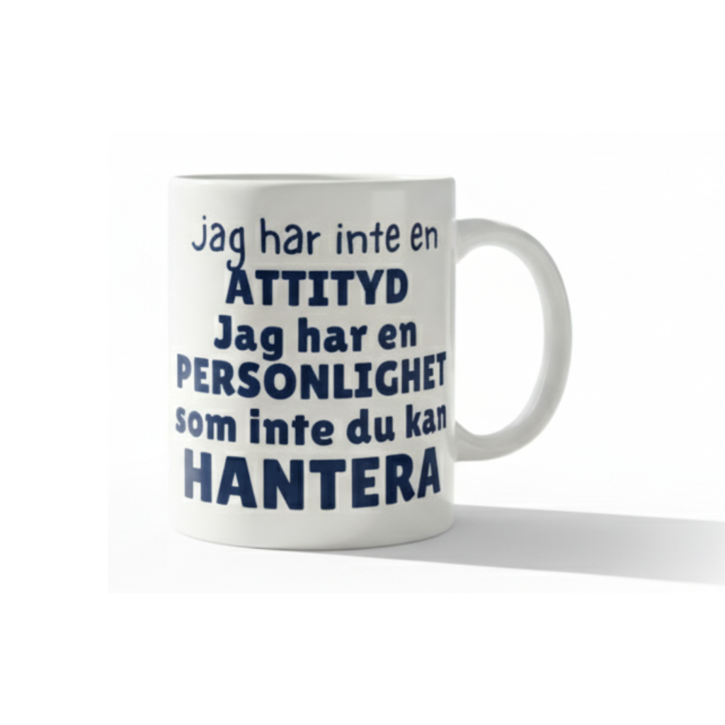 Mugg - Stark Personlighet