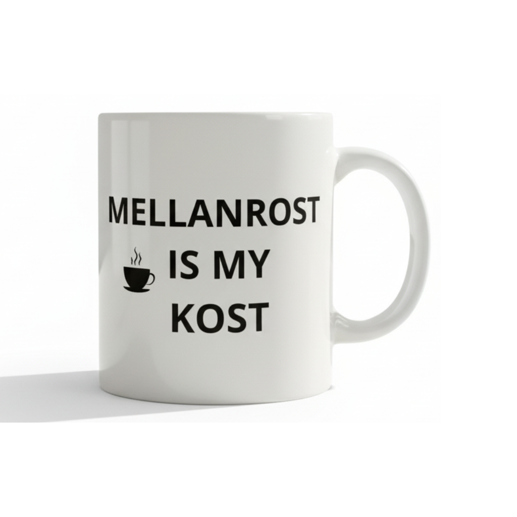 Mellanrost is my kost – Rolig kaffemugg