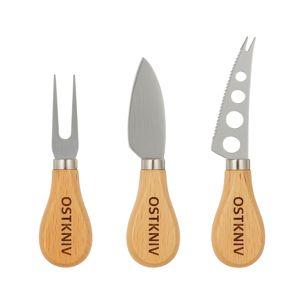 Cheese knives 3-p
