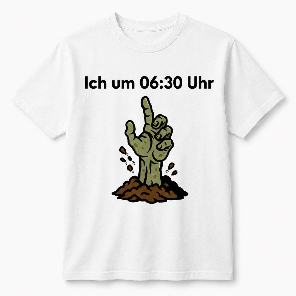 Ich um 6:30 Uhr – Lustiges T-Shirt für Morgenmuffel