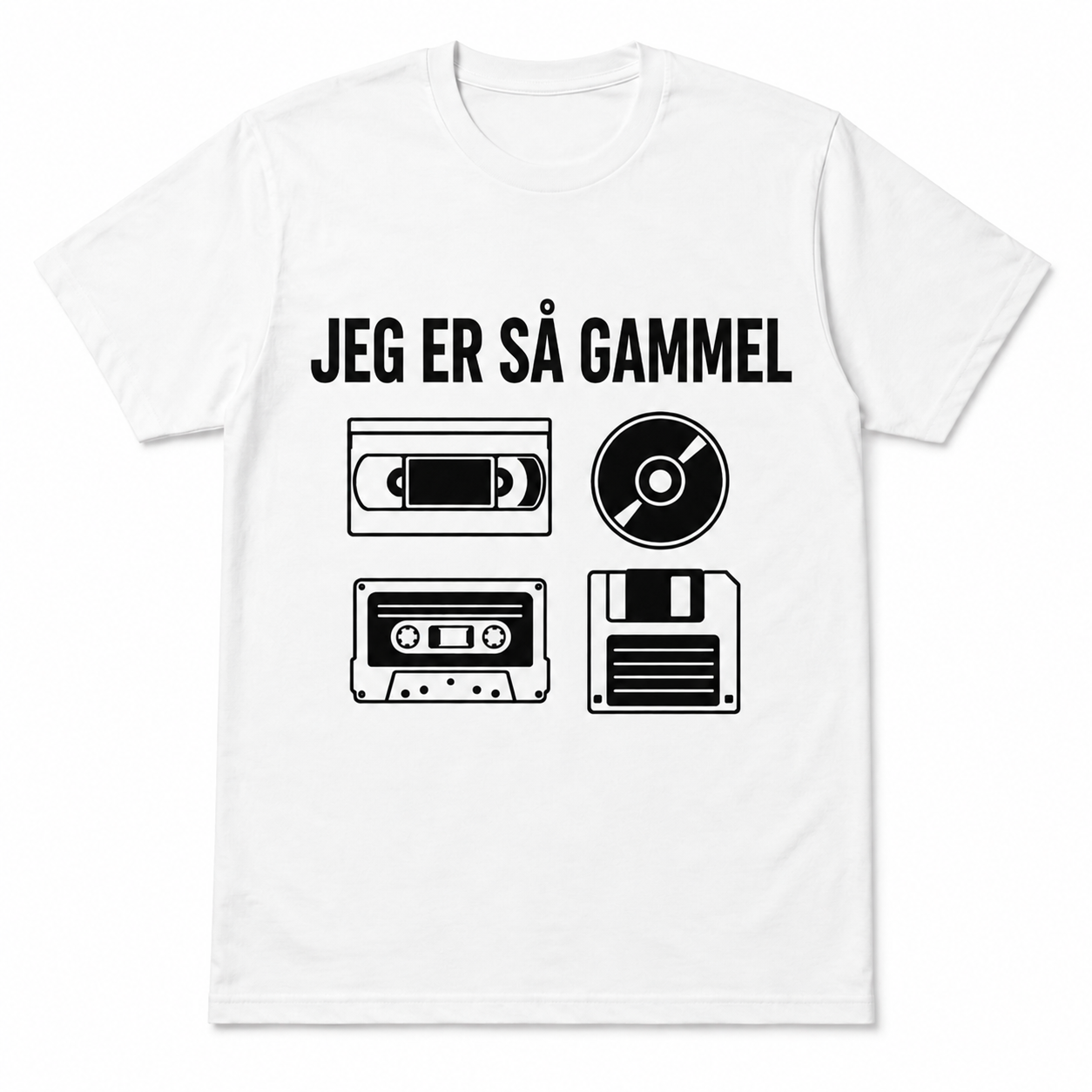 Jeg er så gammel – Retro T-shirt