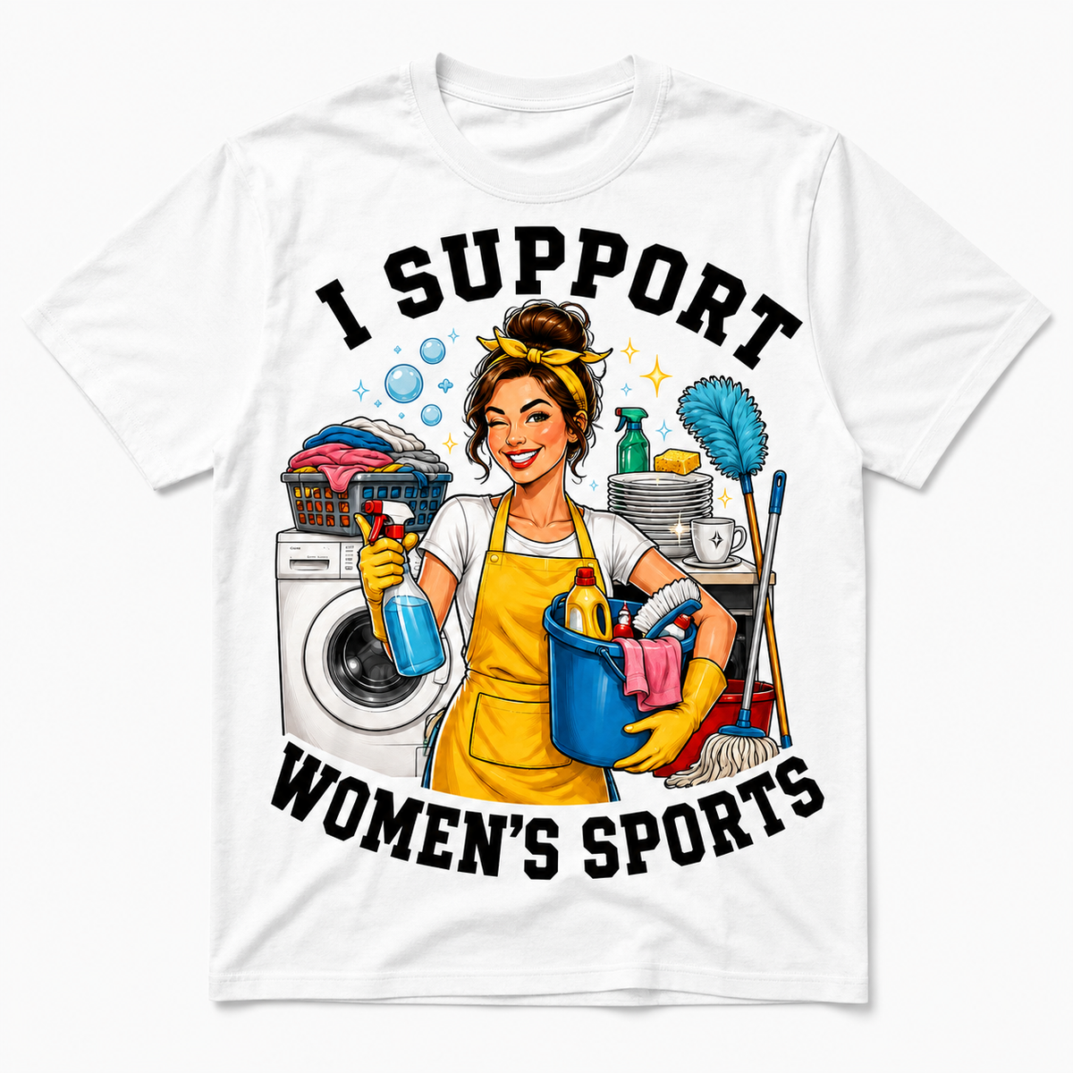 I Support Women’s Sports – Funny T-shirt
