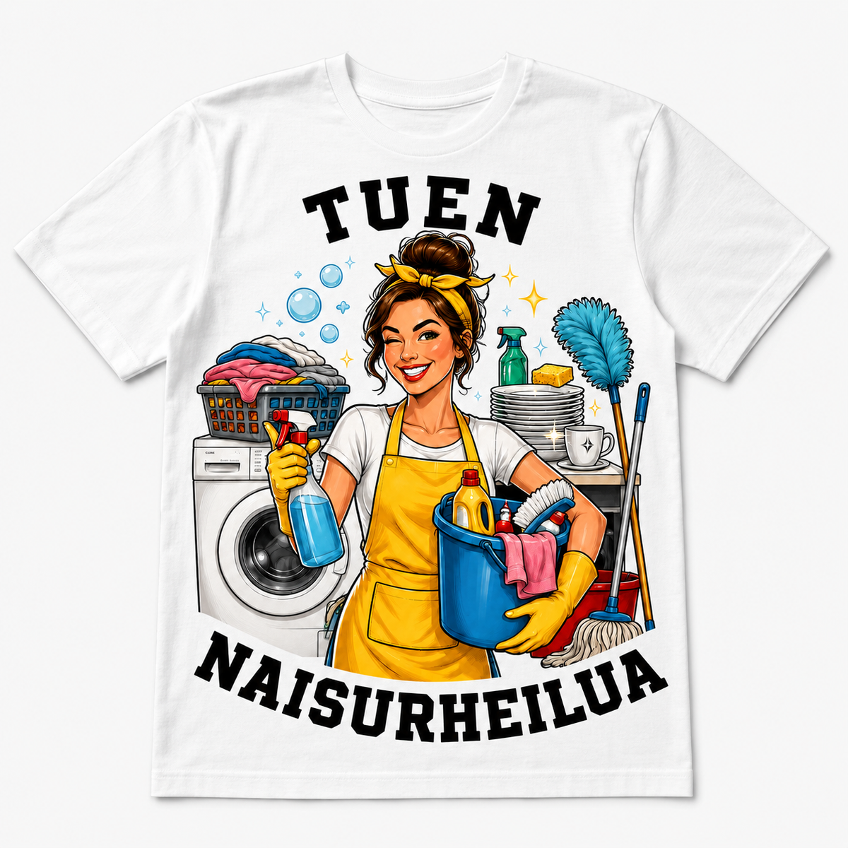 Kannatan naisten urheilua – Hauska T-paita