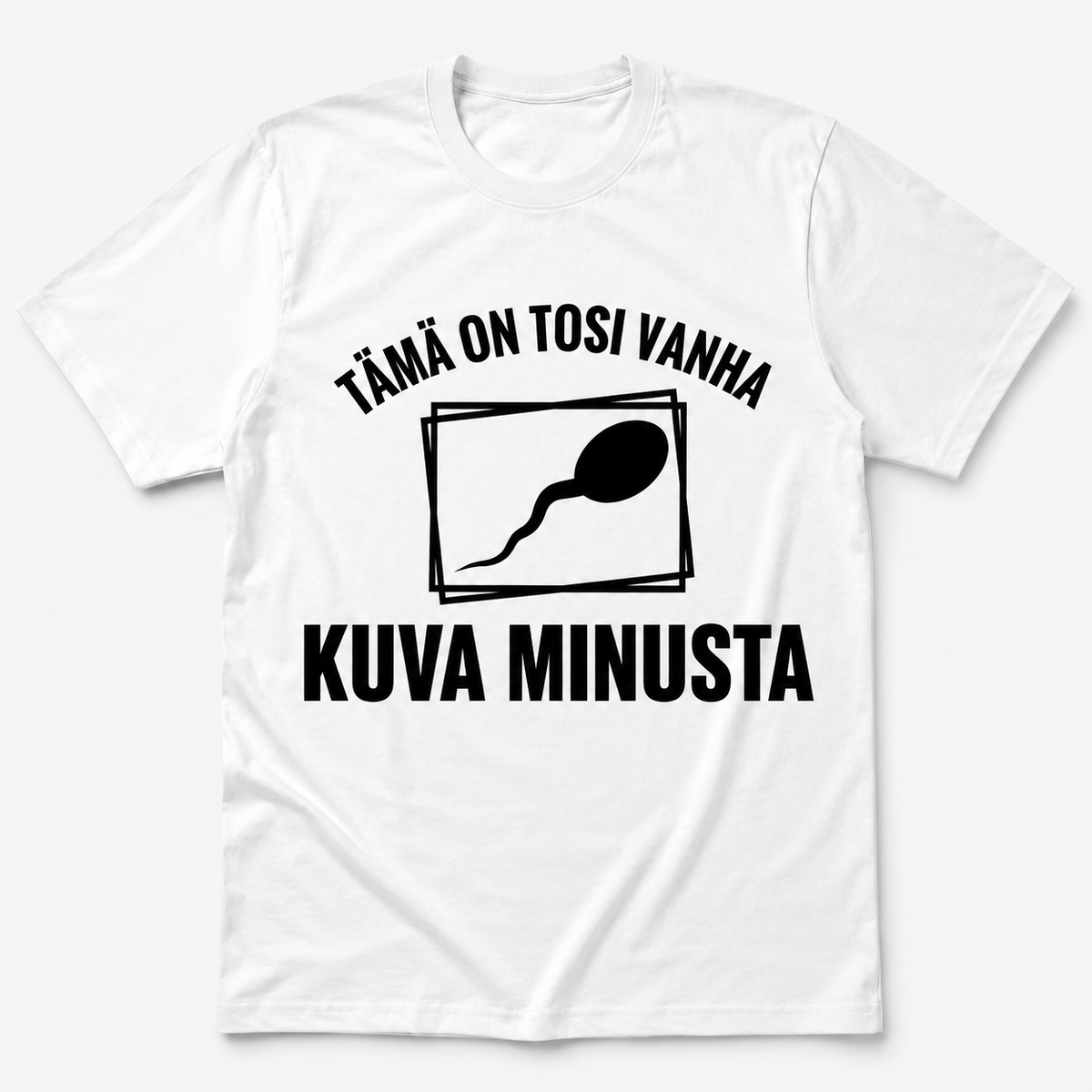 Todella vanha kuva minusta – Hauska T-paita