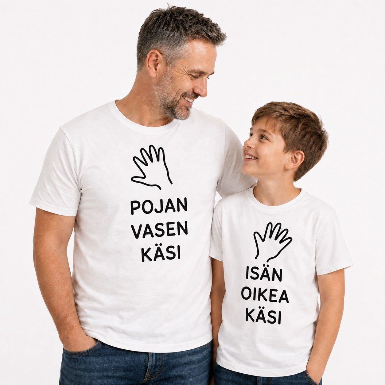 Mini-Match® – Pojan vasen käsi & Isän oikea käsi