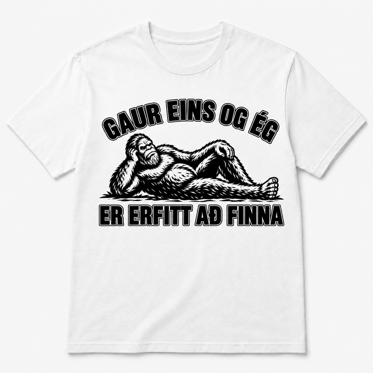 Maður eins og ég er vandfundinn – Skemmtilegur stuttermabolur