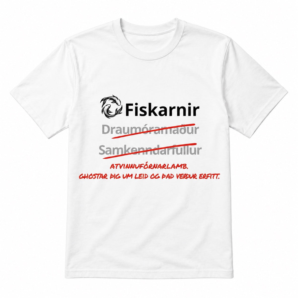 Fiskarnir stjörnuspárbolur – Faglegt fórnarlamb