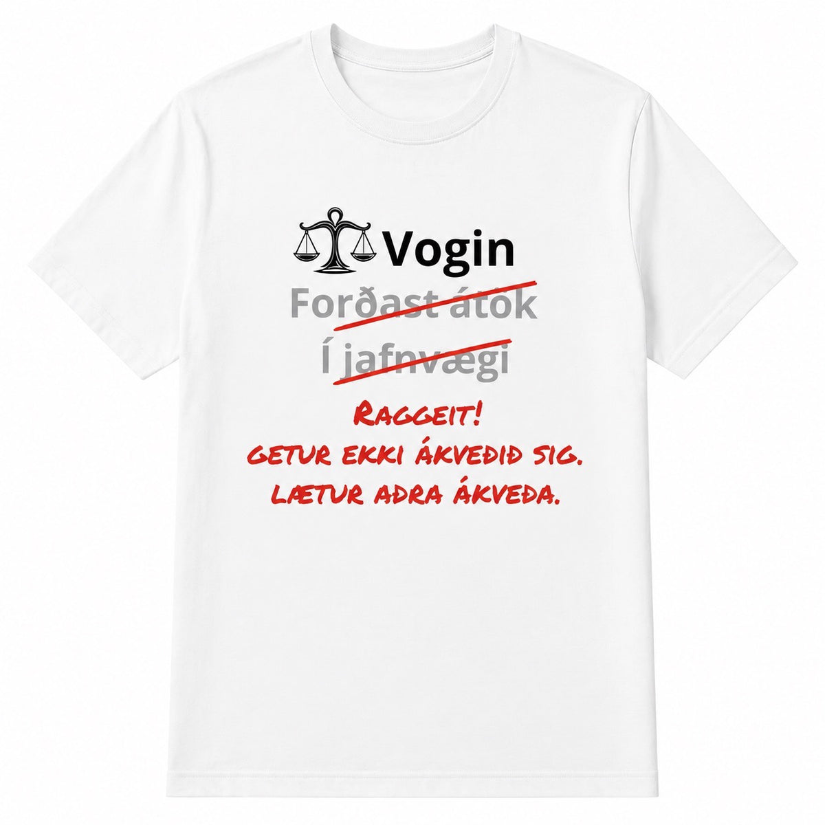 Vogin stjörnuspárbolur – Getur ekki ákveðið sig