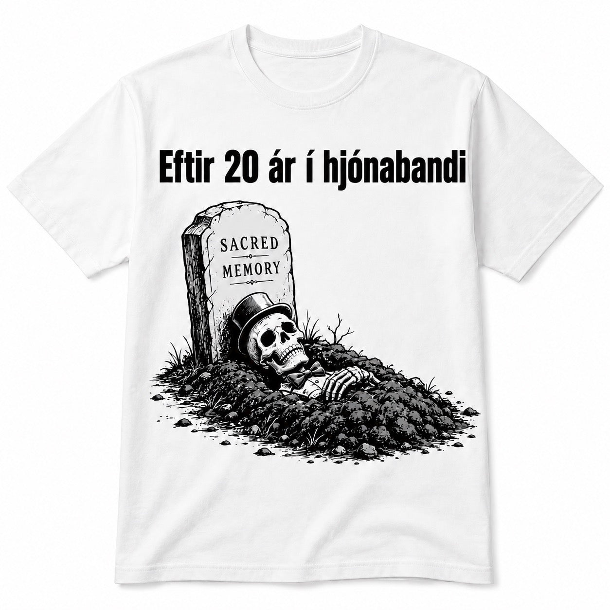 Eftir 20 ára hjónaband – Skemmtilegur stuttermabolur