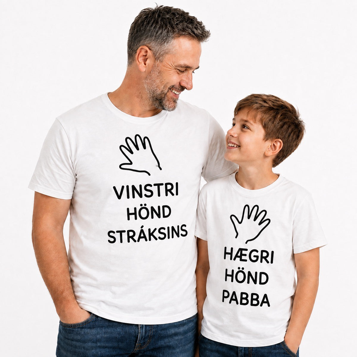 Mini-Match® – Vinstri hönd stráksins & Hægri hönd pabba