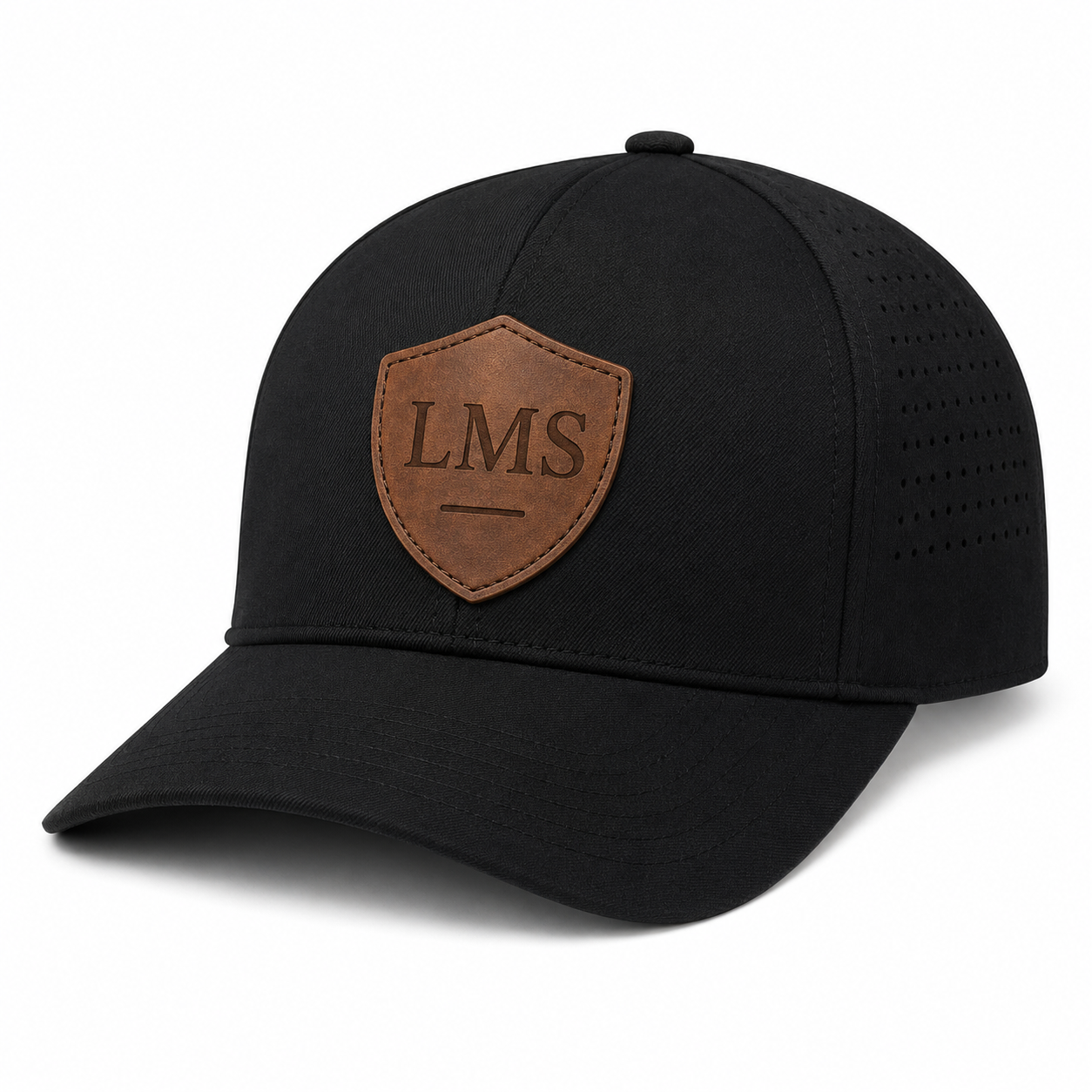 Keps med patch – Namn & initialer