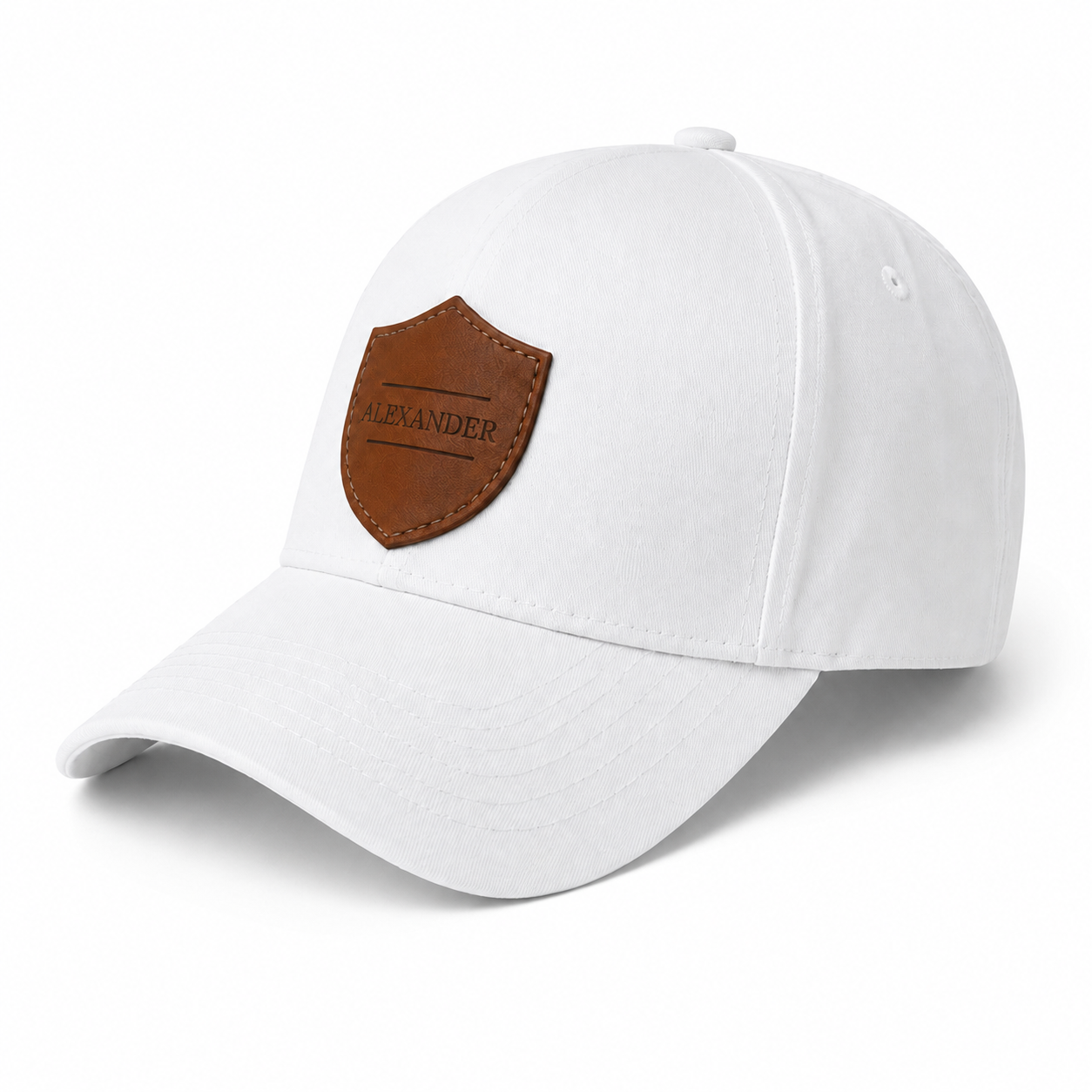 Keps med patch – Namn & initialer