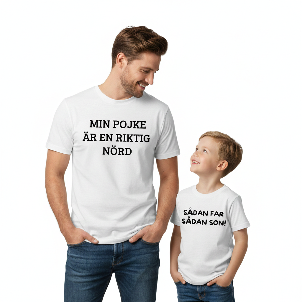 Mini-Match® – Riktig nörd & Sådan far sådan son