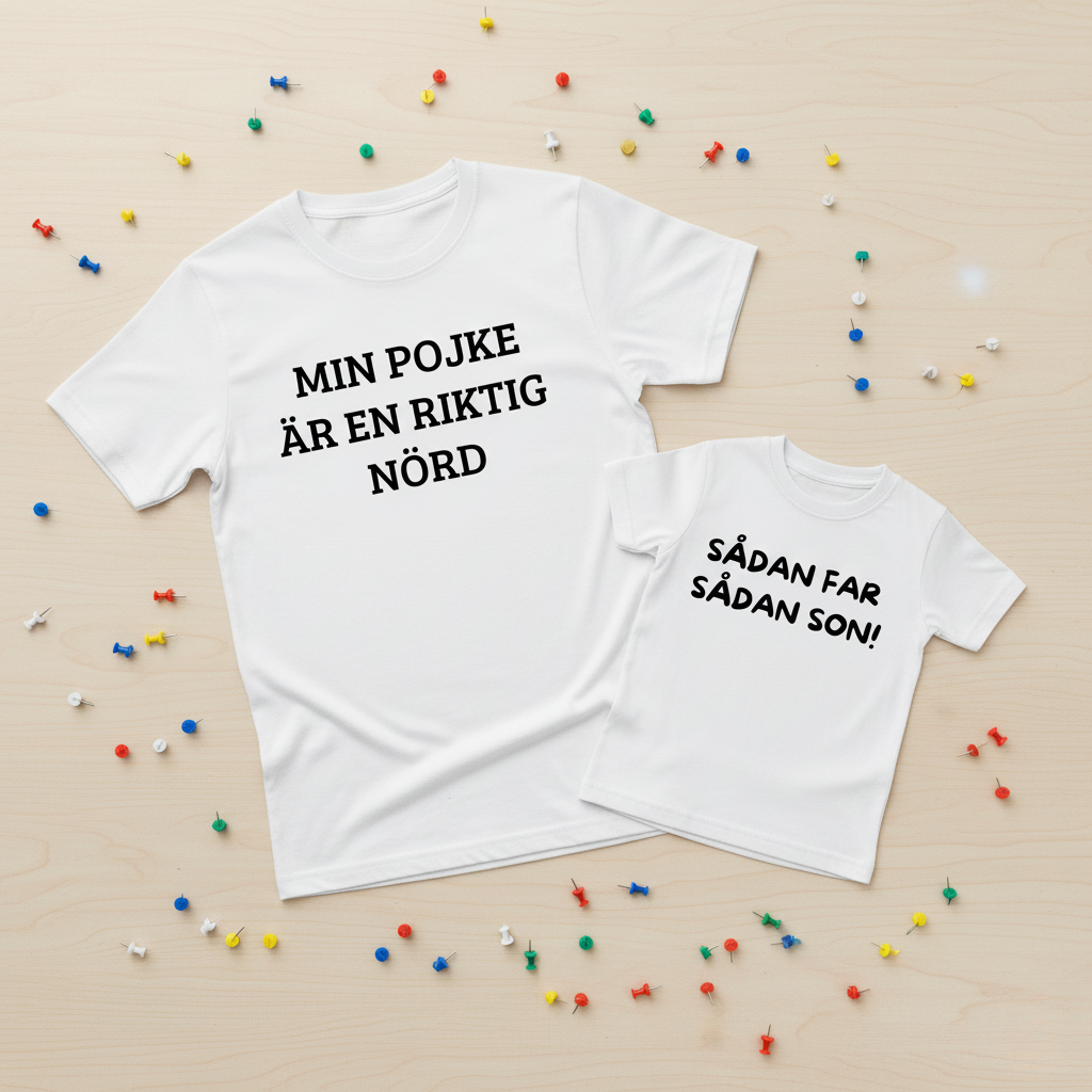 Mini-Match® – Riktig nörd & Sådan far sådan son