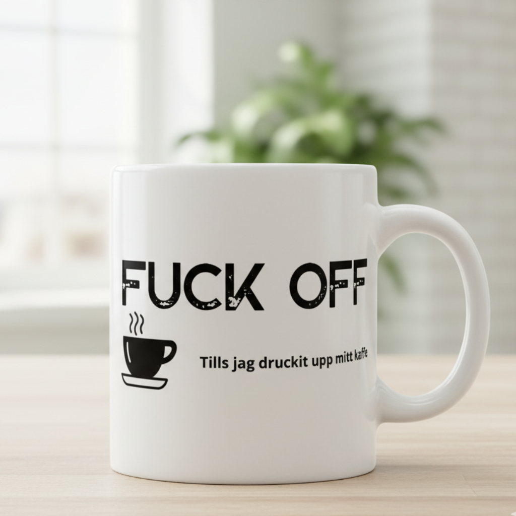 Mugg med tryck (32 designer)