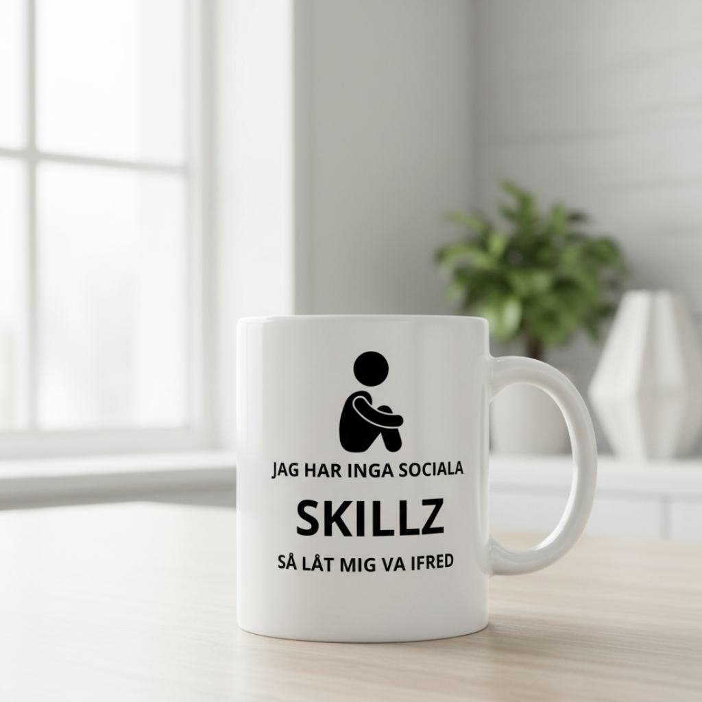 Mugg med tryck (32 designer)