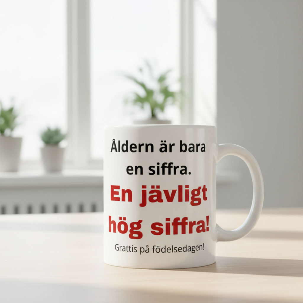 Mugg med tryck (32 designer)