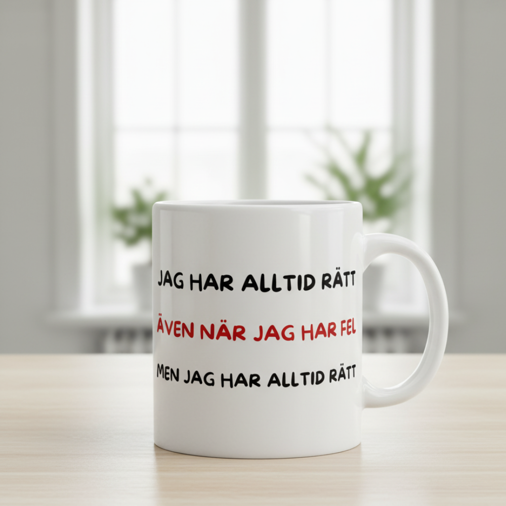 Mugg med tryck (32 designer)