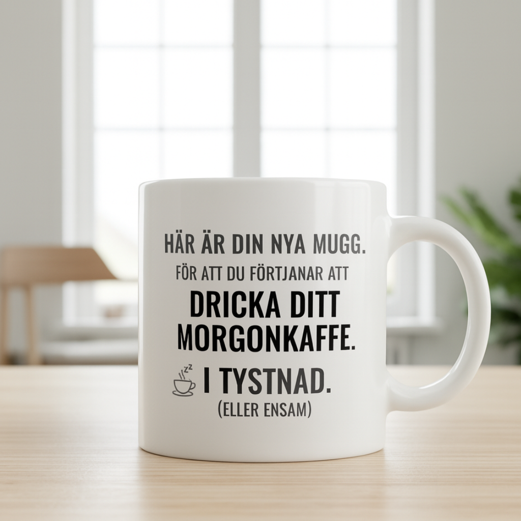 Mugg med tryck (32 designer)