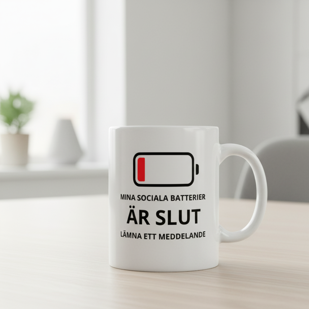 Mugg med tryck (32 designer)