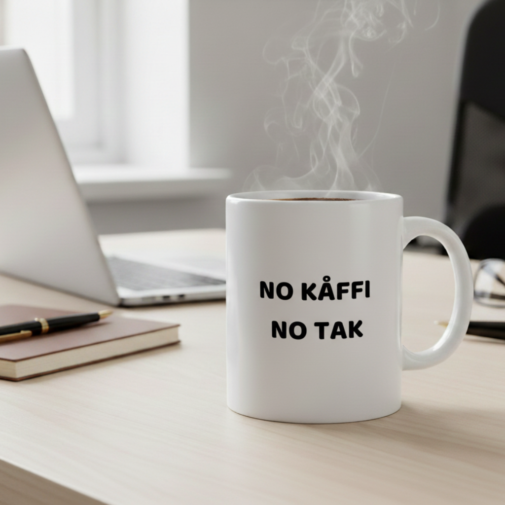 Mugg med tryck - Svengelska Edition (45 designer)