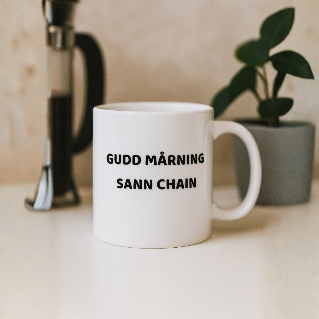 Mugg med tryck - Svengelska Edition (45 designer)