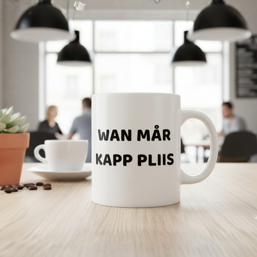 Mugg med tryck - Svengelska Edition (45 designer)