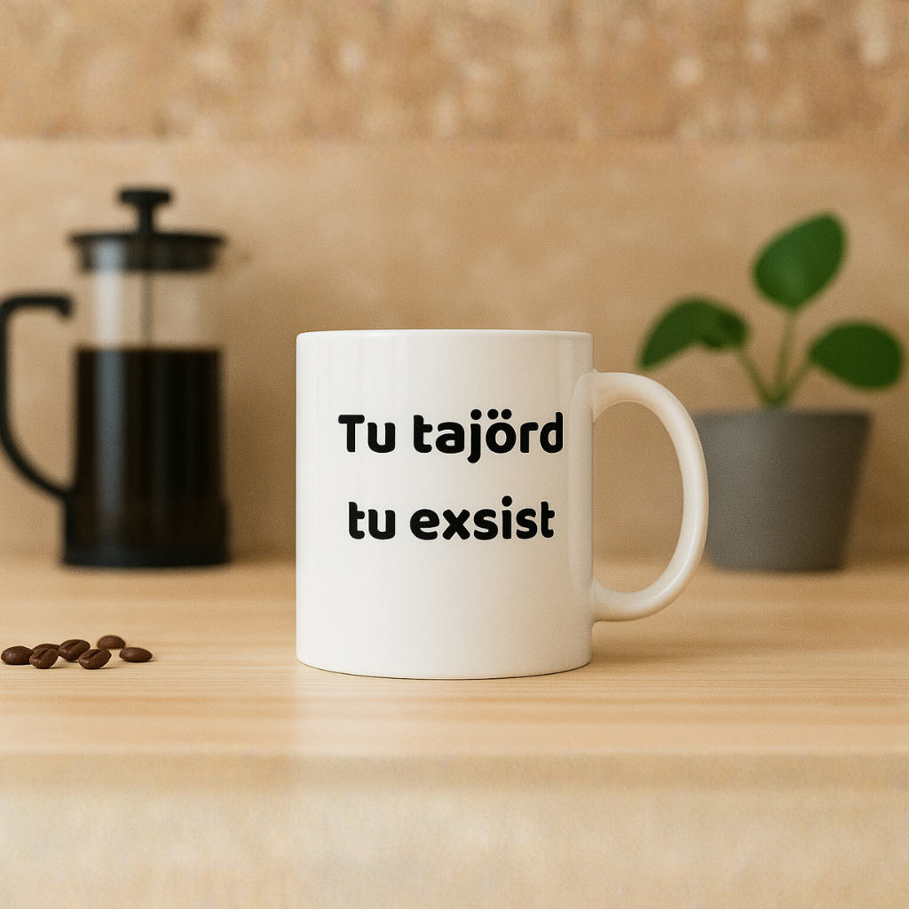 Mugg med tryck - Svengelska Edition (45 designer)