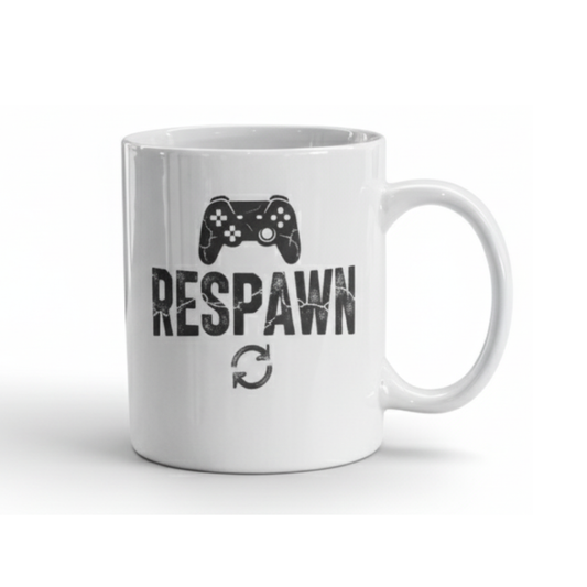 Respawn – Gamingmugg för en ny runda