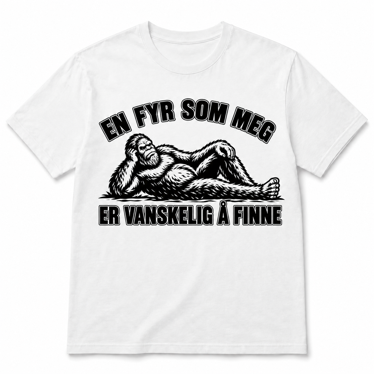 En fyr som meg er vanskelig å finne – Morsom t-skjorte