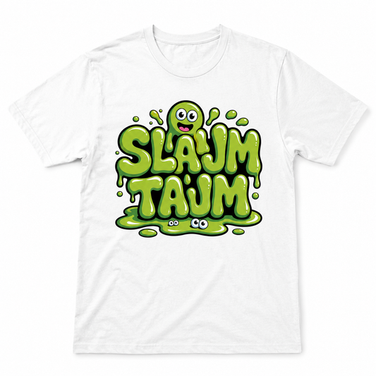 Slajm Tajm – Rolig t-shirt för barn & familj