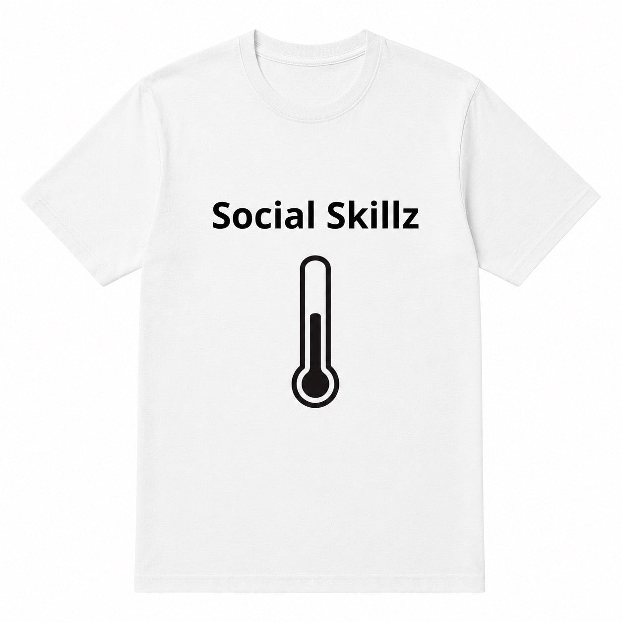Social Skillz t-shirt med valbart motiv