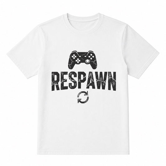 Respawn t-shirt med valbart motiv