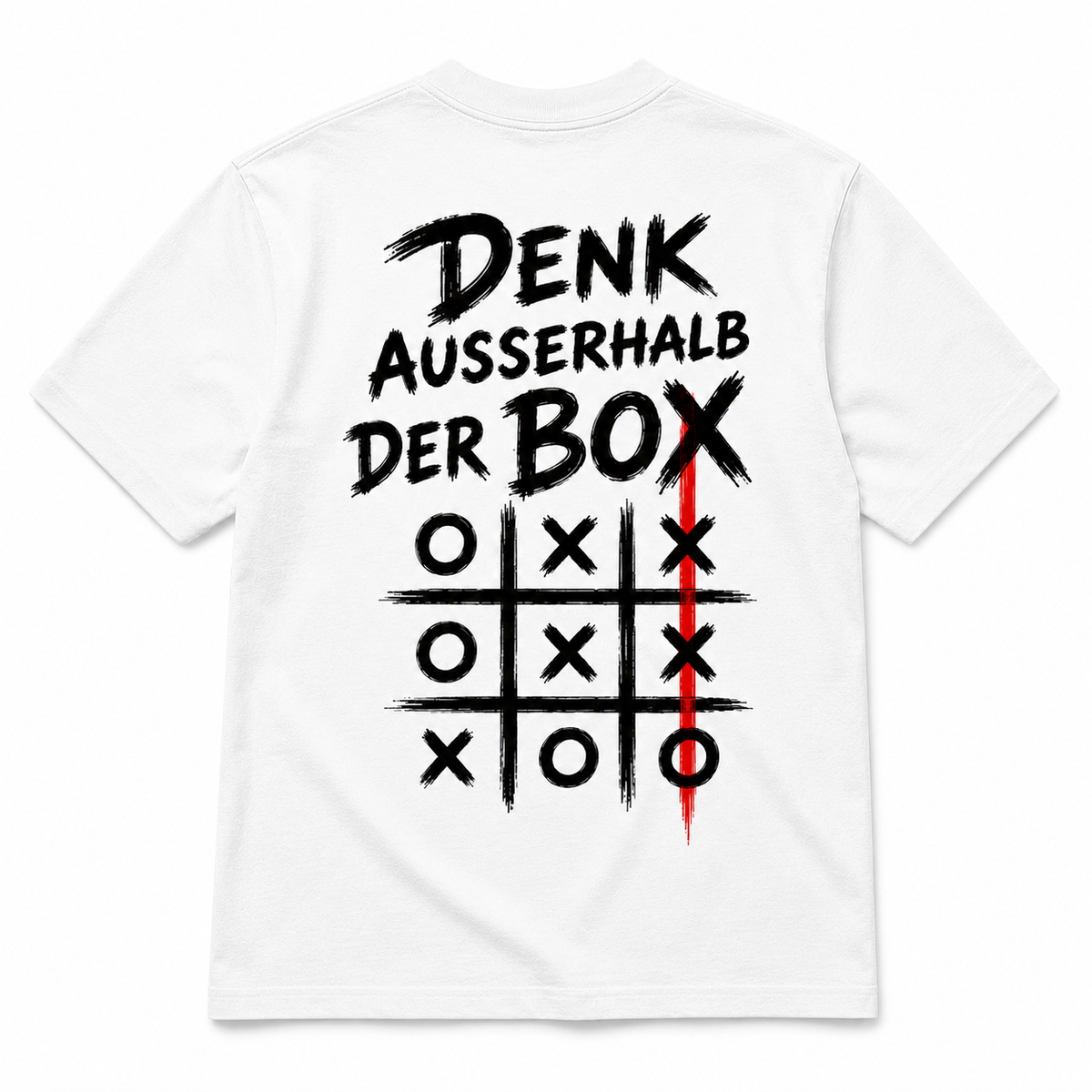 Denk außerhalb der Box – Lustiges T-Shirt