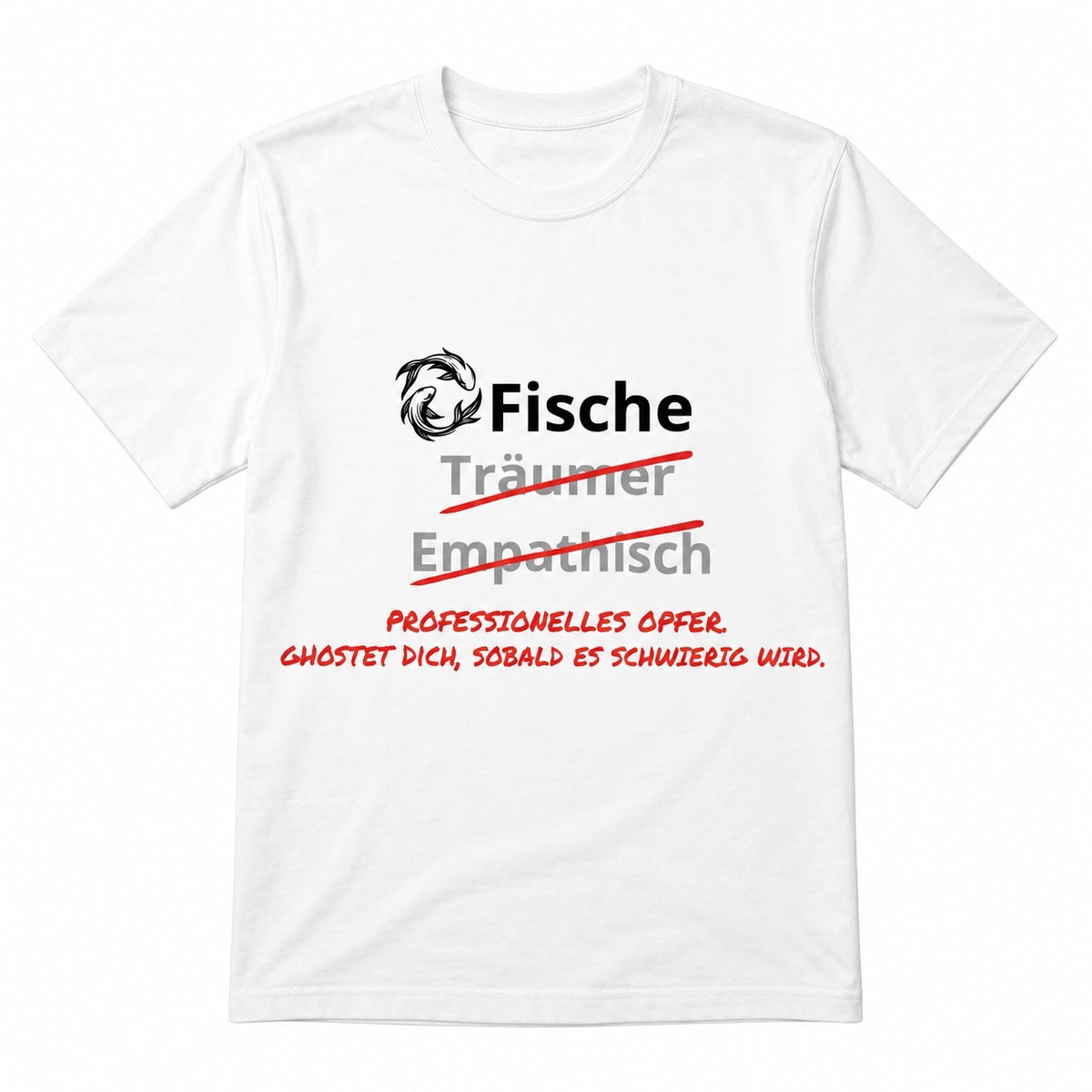 Fische Horoskop-T-Shirt – Professionelles Opfer