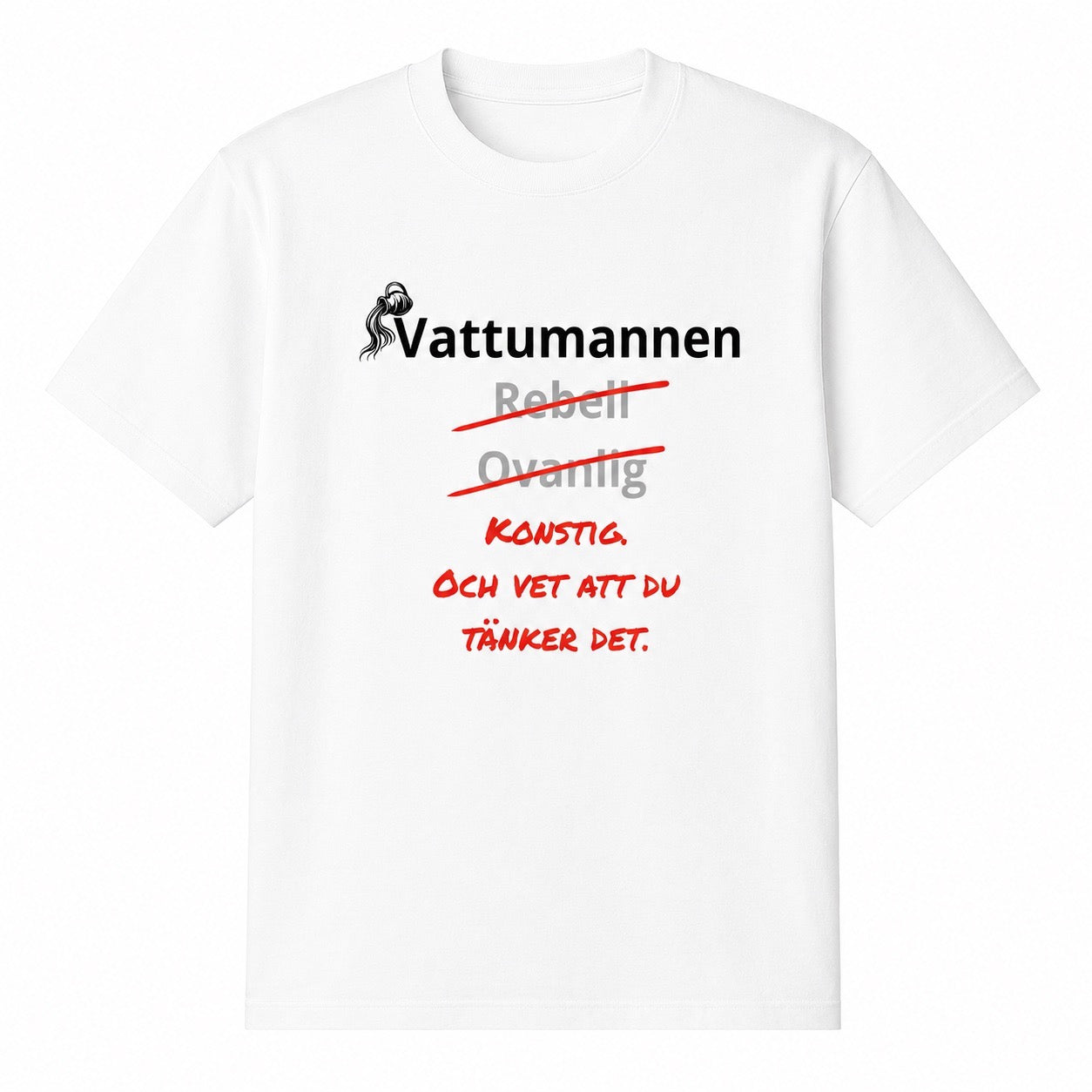 Vattumannen horoskop t-shirt – Konstig