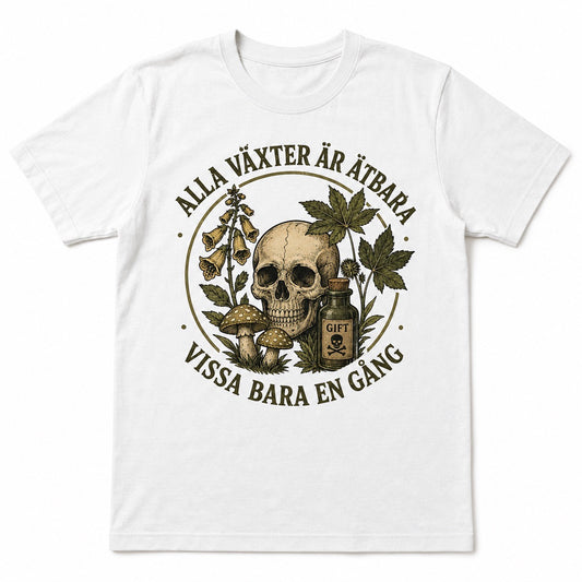Alle planter er spiselige – Sjov t-shirt